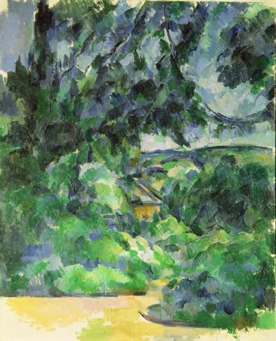 Blaue Landschaft, ca. 1903 von Paul Cézanne